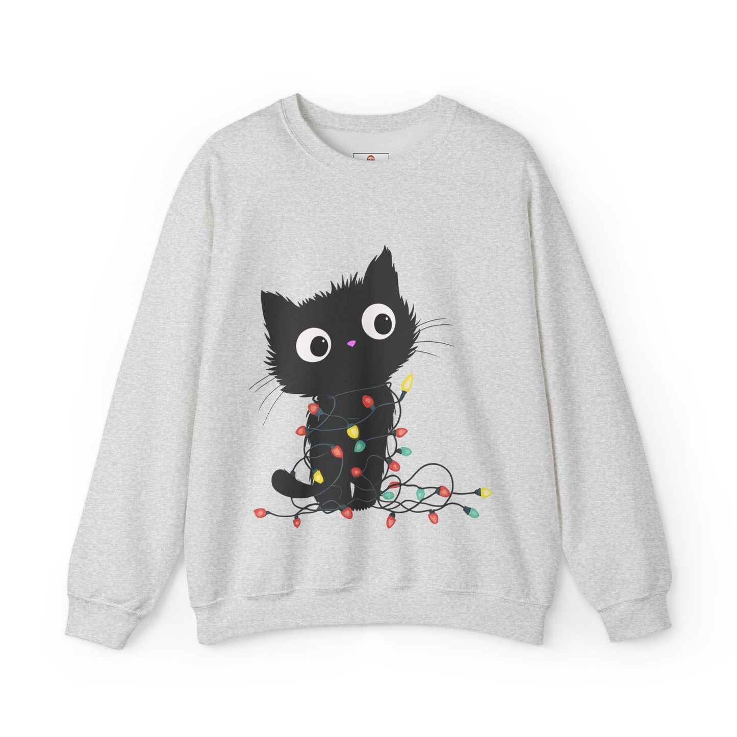 Christmas Kitty Sweatshirt- Unisex