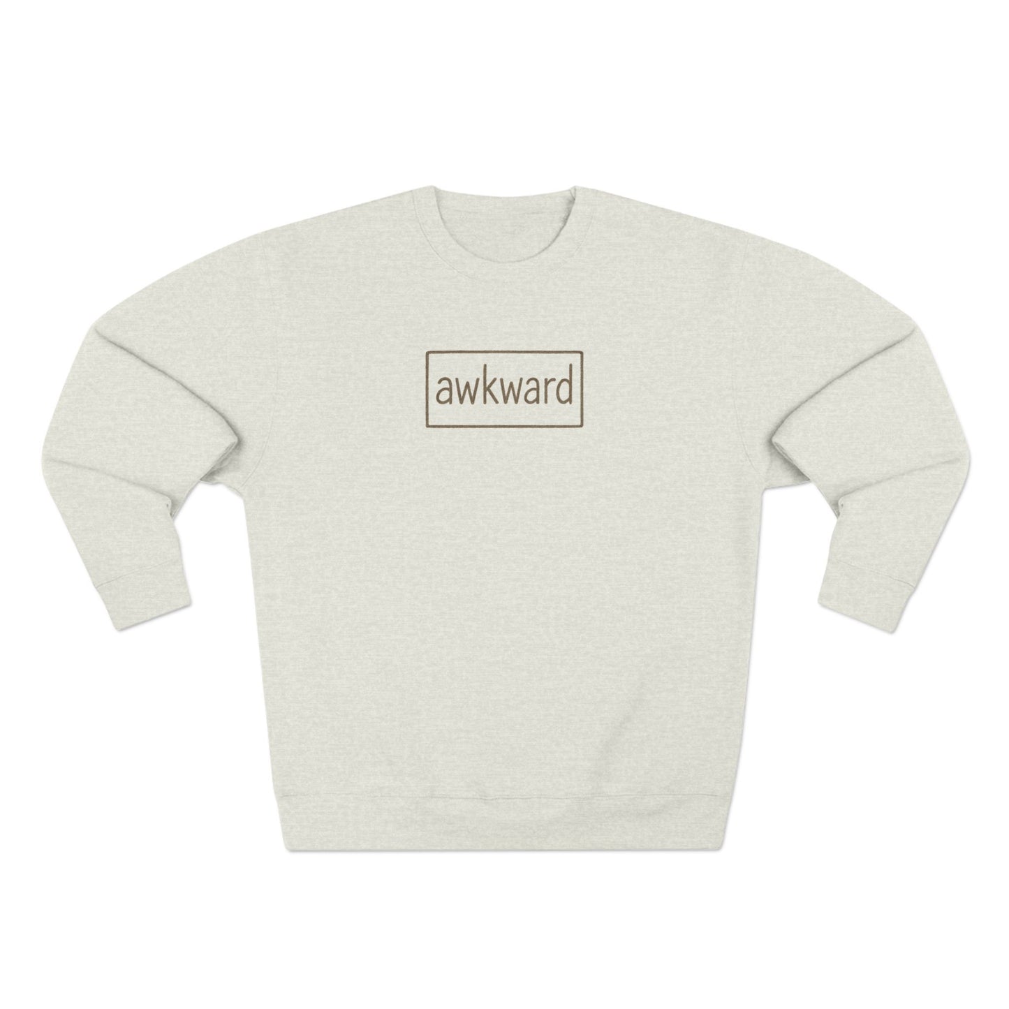 awkward Cozy Crewneck Sweatshirt