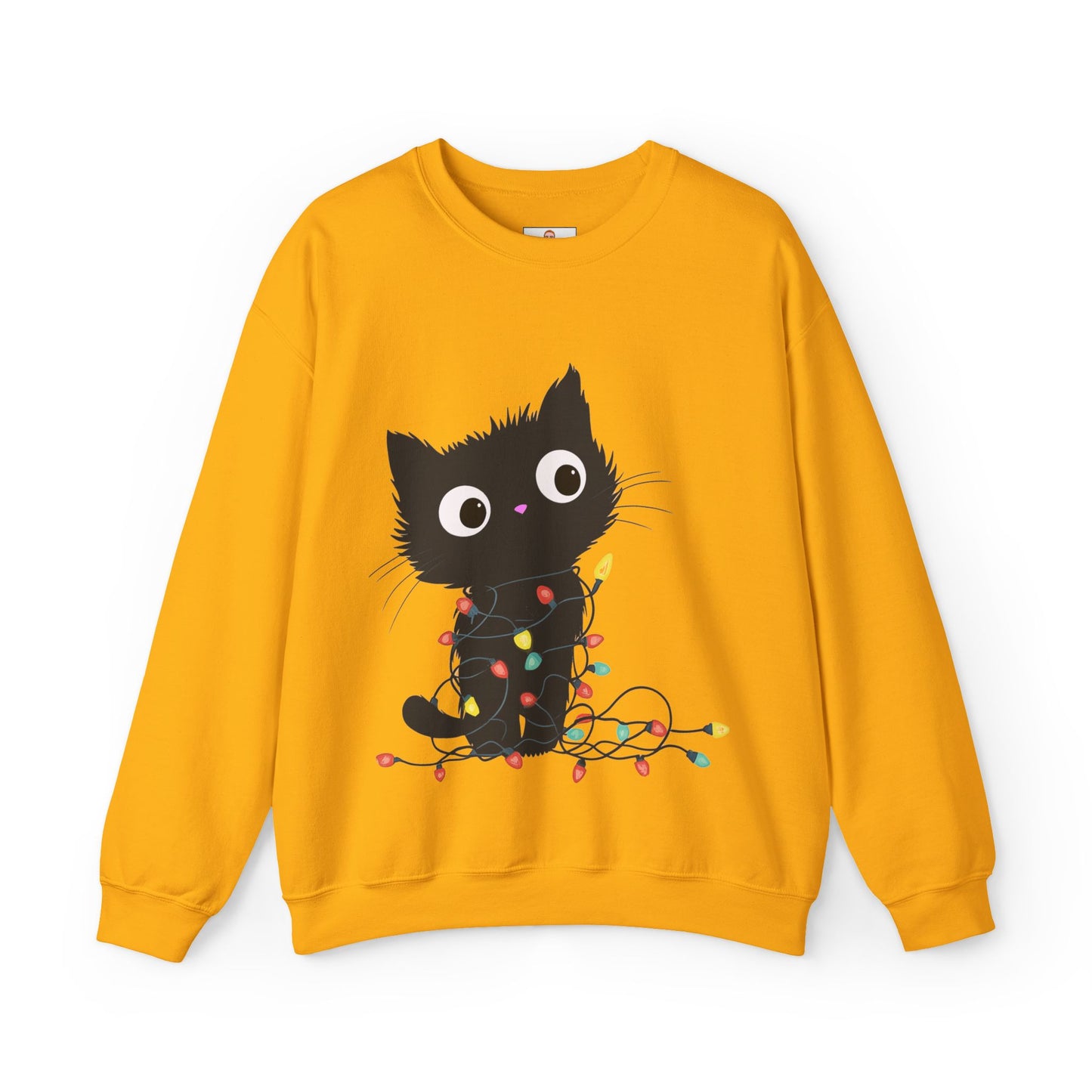Christmas Kitty Sweatshirt- Unisex