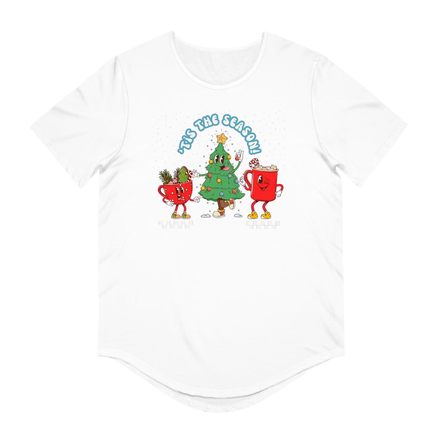 Cup of Cheer - Curved Hem Tee