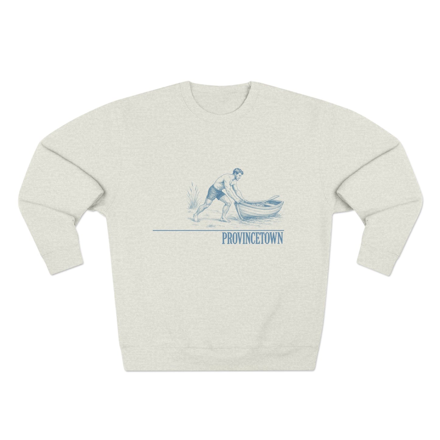 Provincetown Dinghy - Vintage Fitness Crewneck Sweatshirt