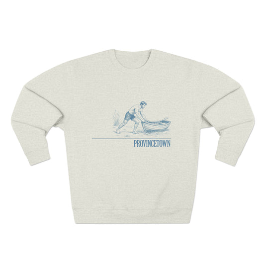Provincetown Dinghy - Vintage Fitness Crewneck Sweatshirt