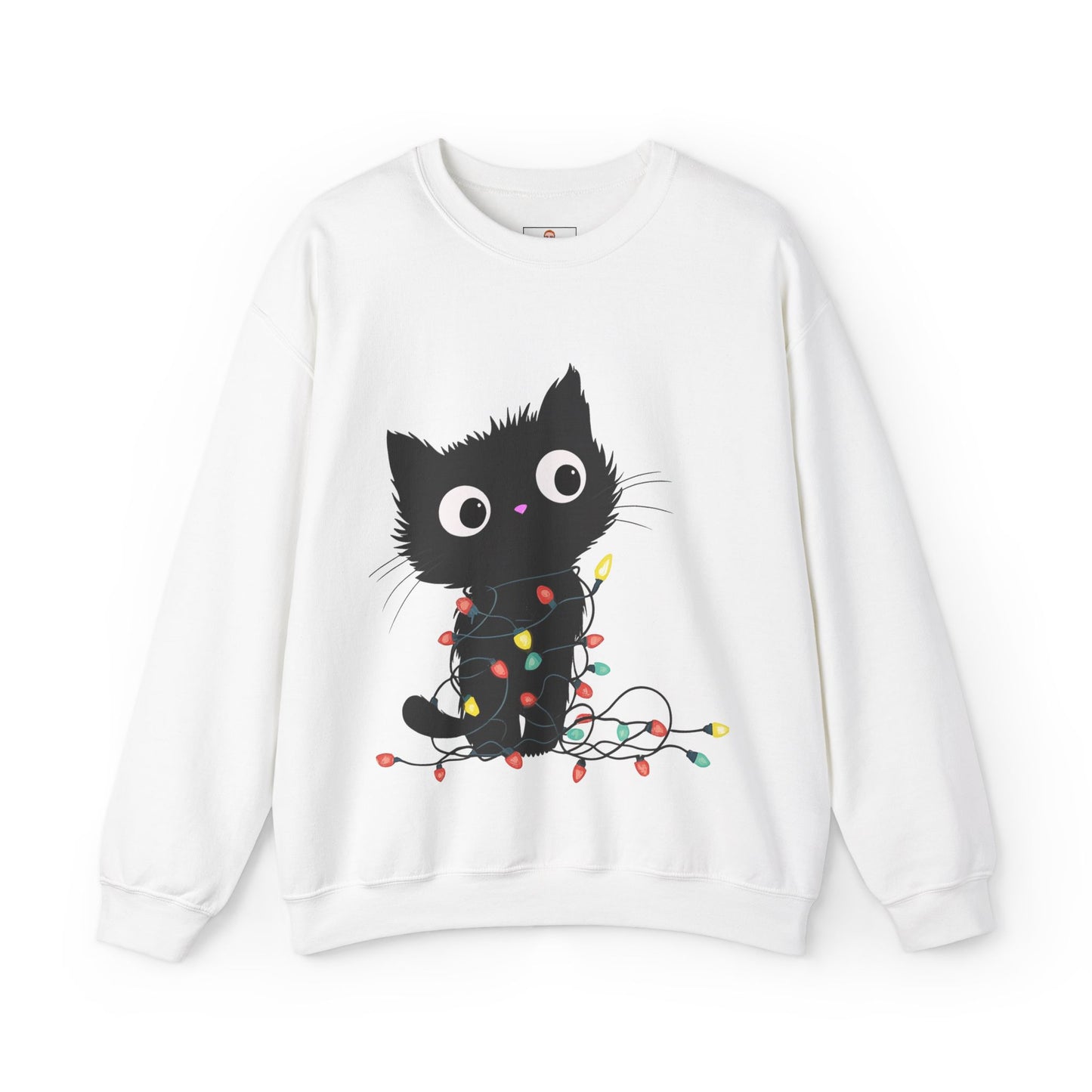 Christmas Kitty Sweatshirt- Unisex