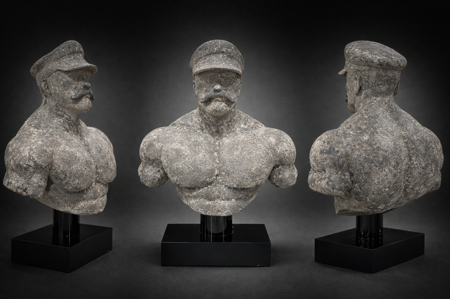 Big Daddy SoapStone Bust