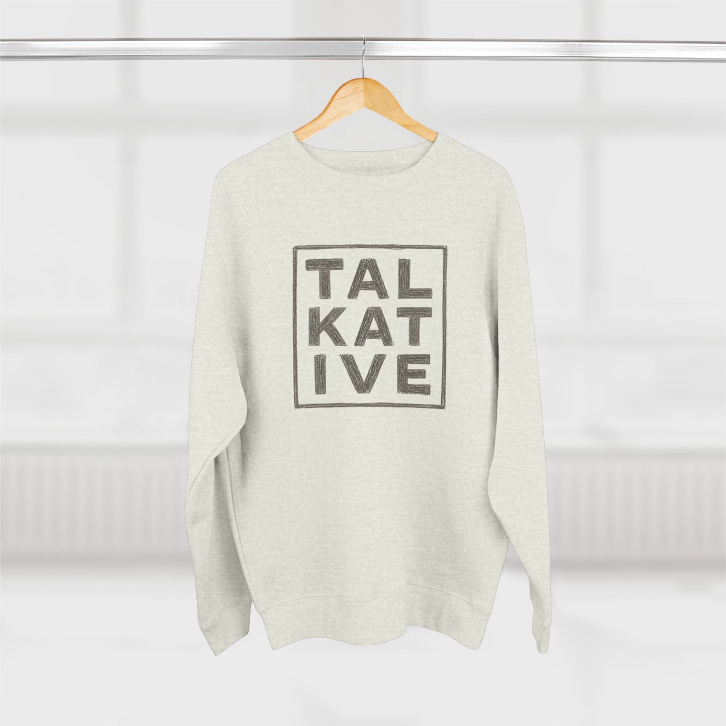 Talkative (v2) Cozy Crewneck Sweatshirt