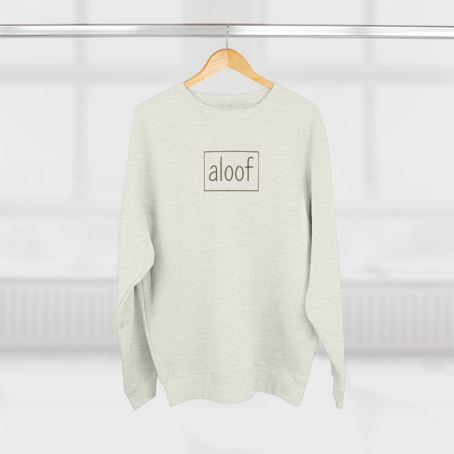 aloof Cozy Crewneck Sweatshirt