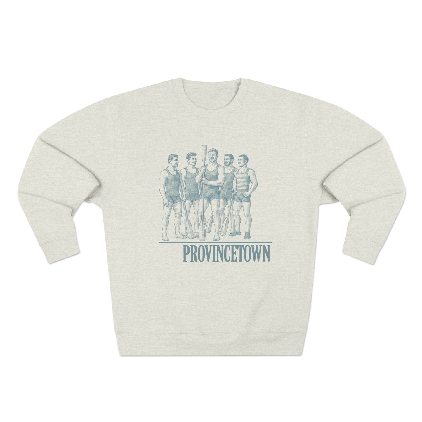 Provincetown Rowers - Vintage Fitness Crewneck Sweatshirt