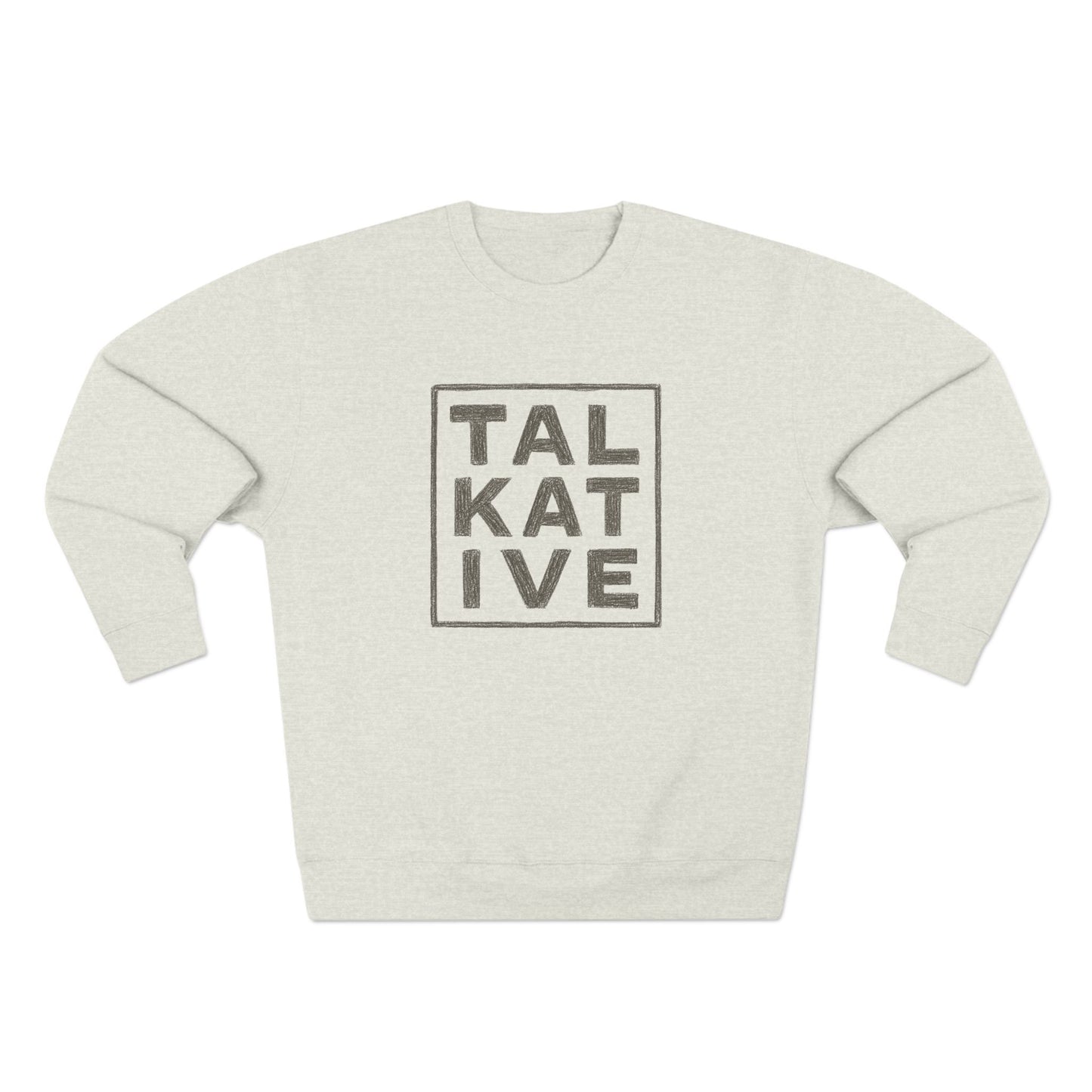 Talkative (v2) Cozy Crewneck Sweatshirt