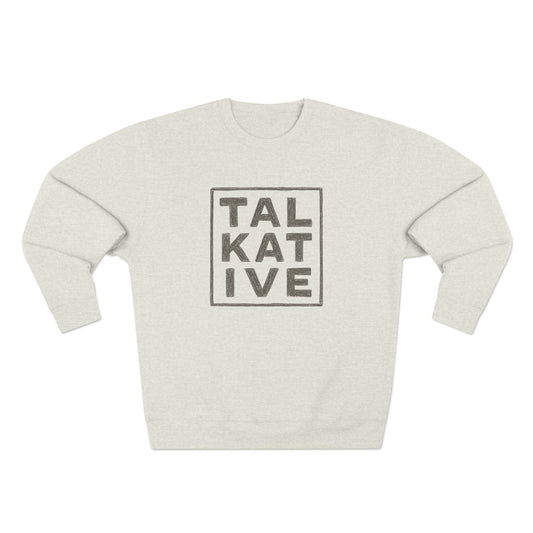 Talkative (v2) Cozy Crewneck Sweatshirt