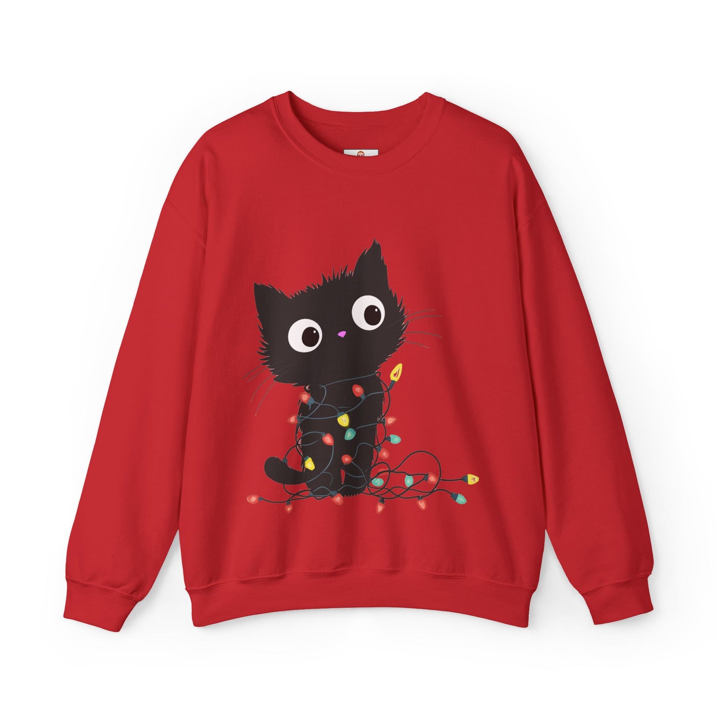 Christmas Kitty Sweatshirt- Unisex