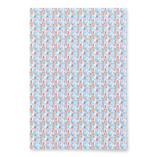 SnowMAN Gift Wrapping Paper