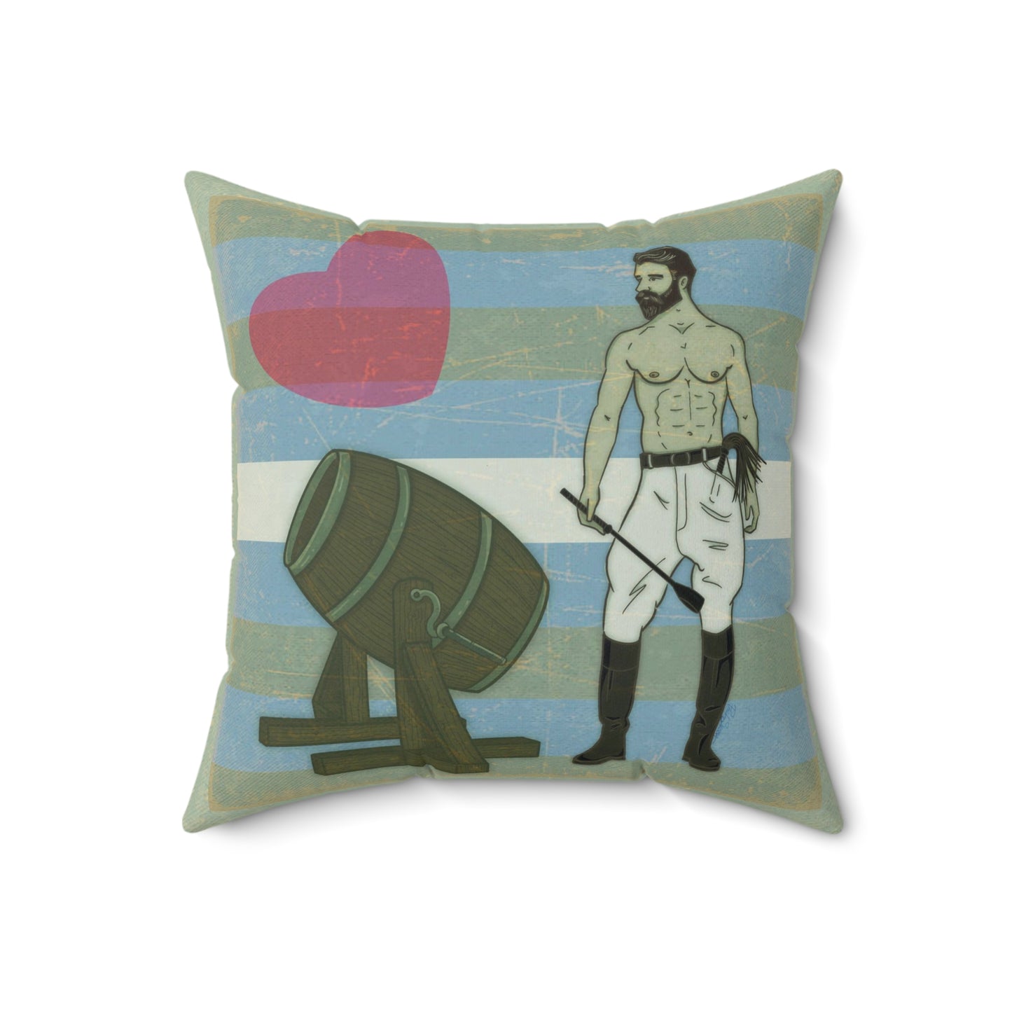 Leather Daddy 18" Faux Suede