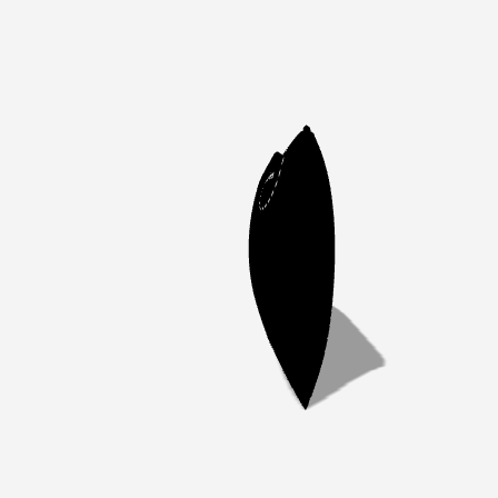 Profile shot of the pillow