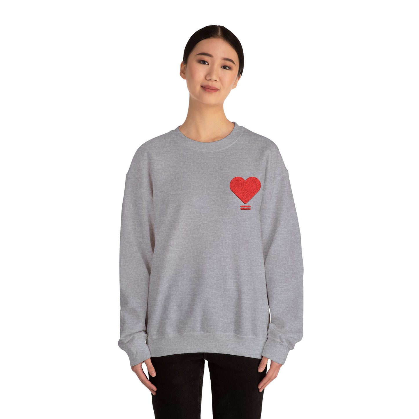 Love Icon - Unisex Heavy Blend™ Crewneck Sweatshirt