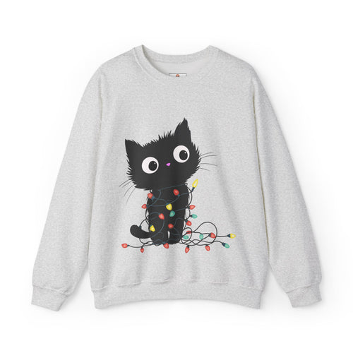 Christmas Kitty Sweatshirt- Unisex