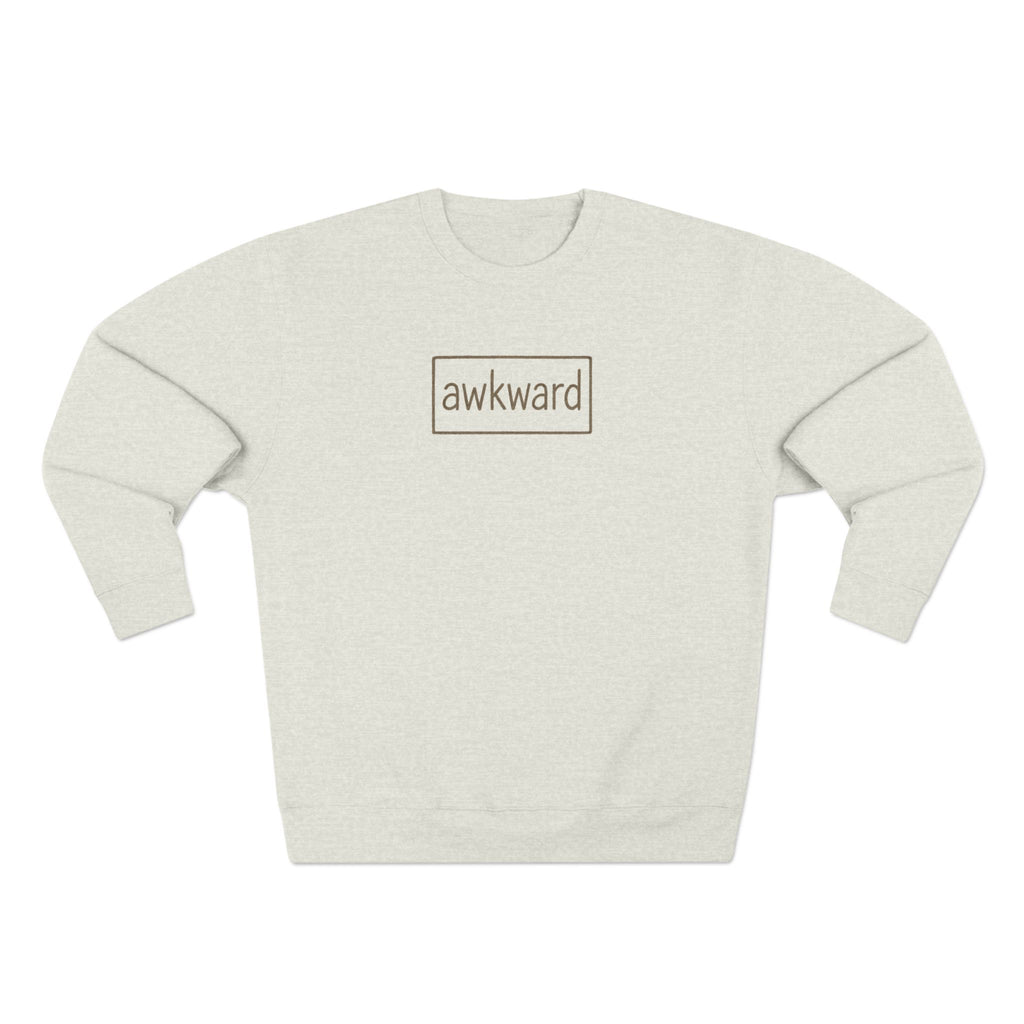 awkward Cozy Crewneck Sweatshirt