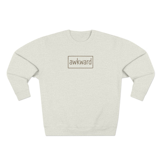 awkward Cozy Crewneck Sweatshirt