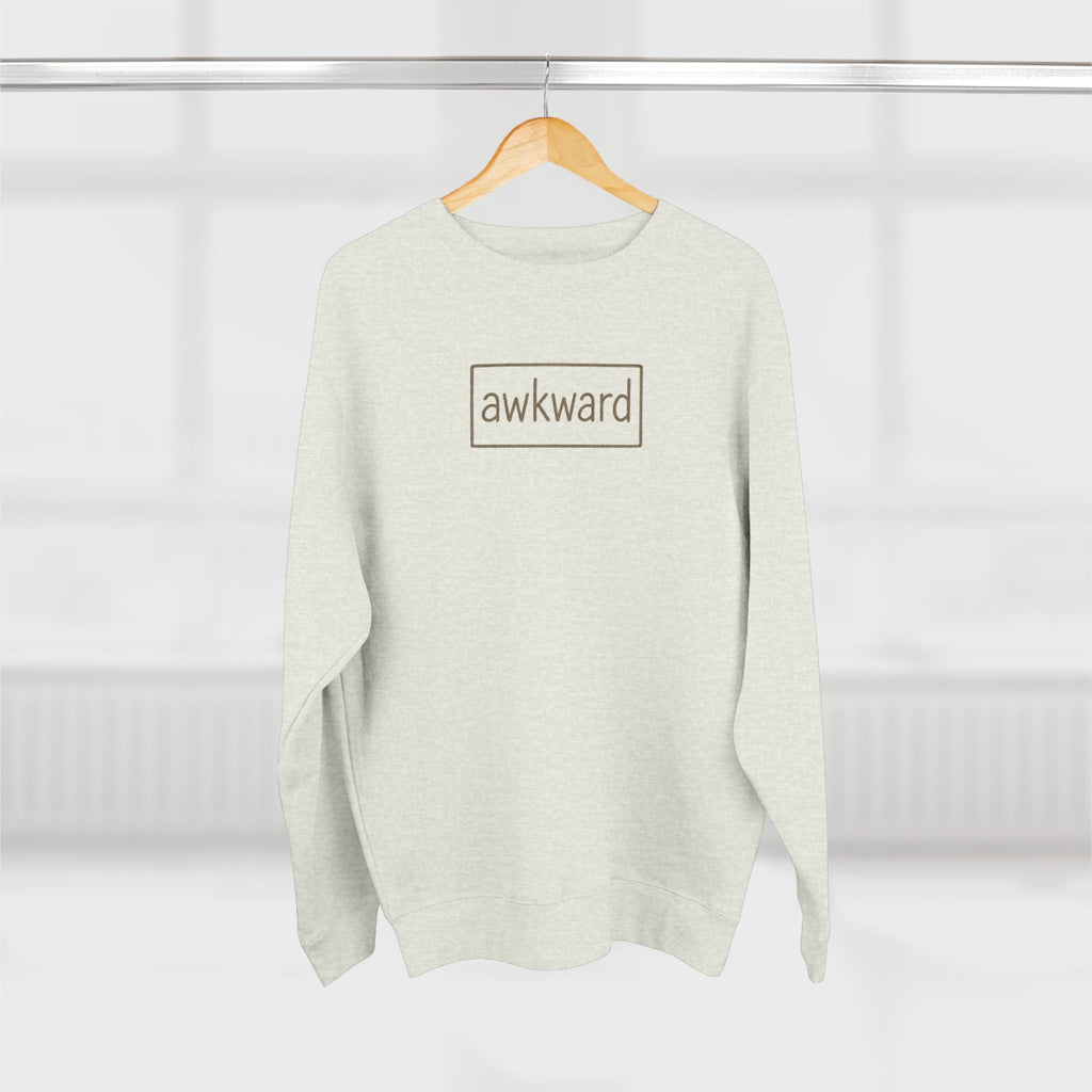 awkward Cozy Crewneck Sweatshirt