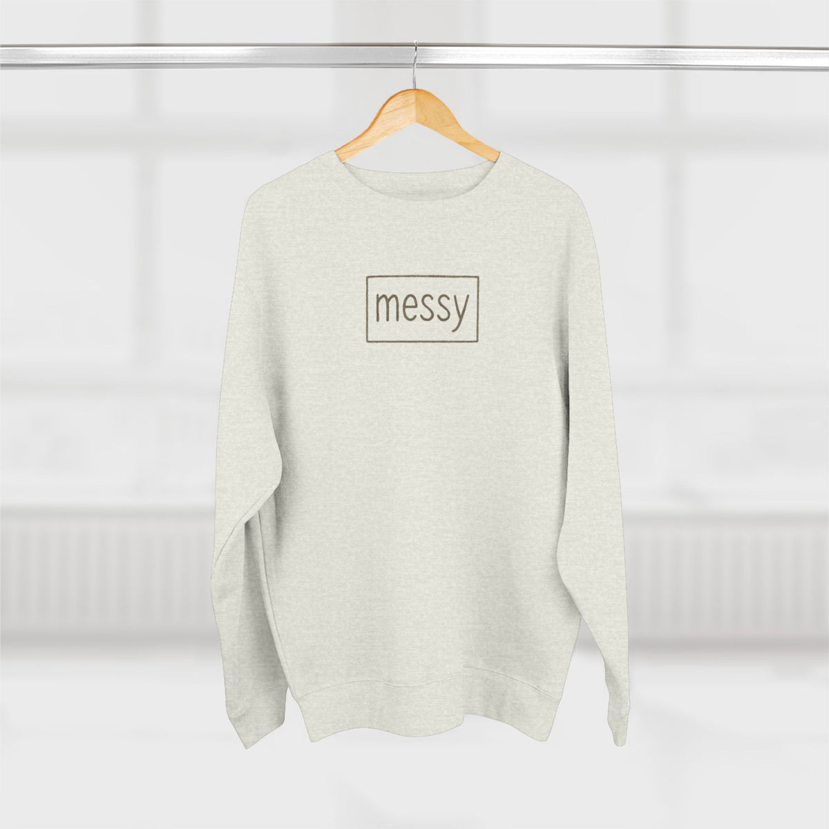 messy Cozy Crewneck Sweatshirt