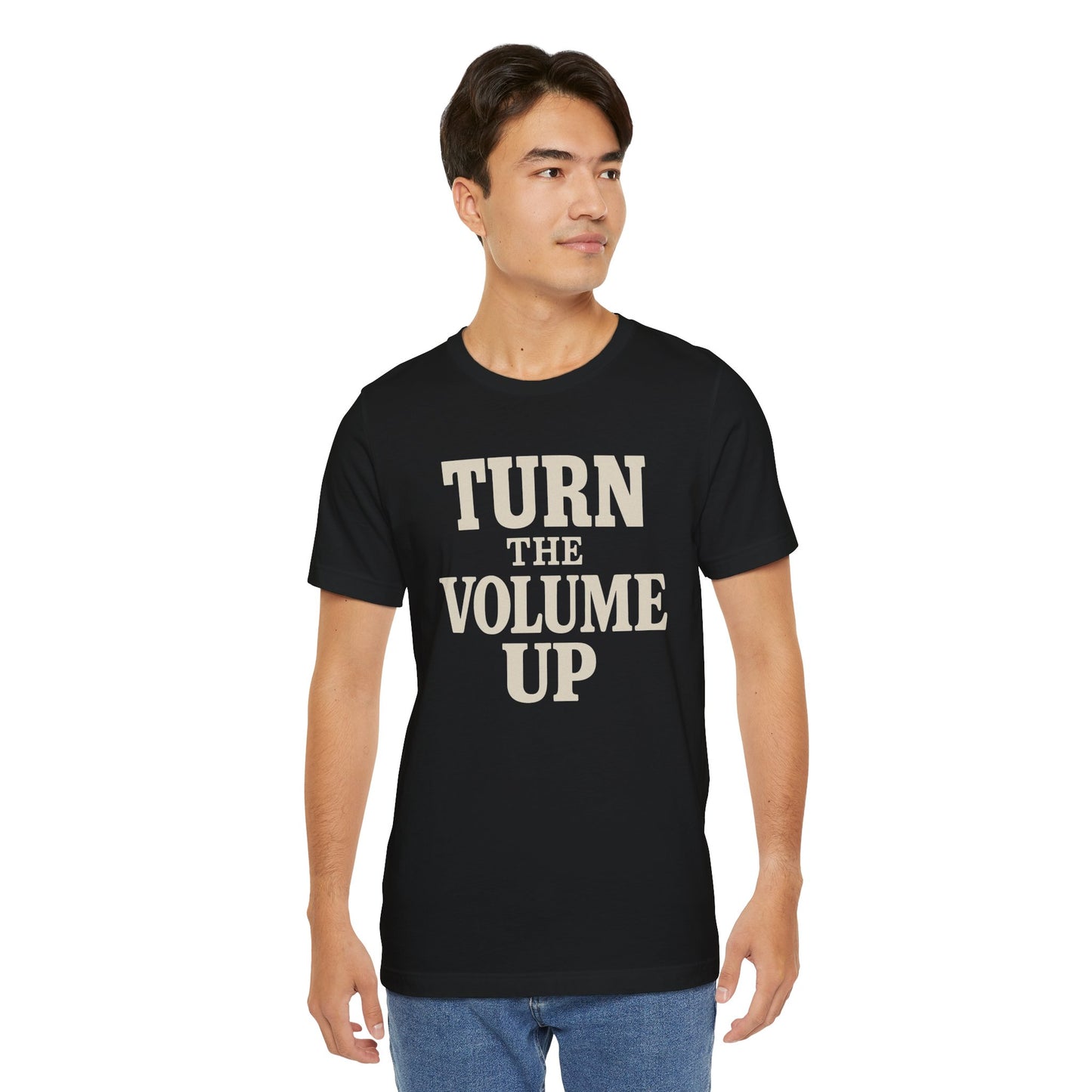 Turn The Volume Up -Retro Graphic Tee