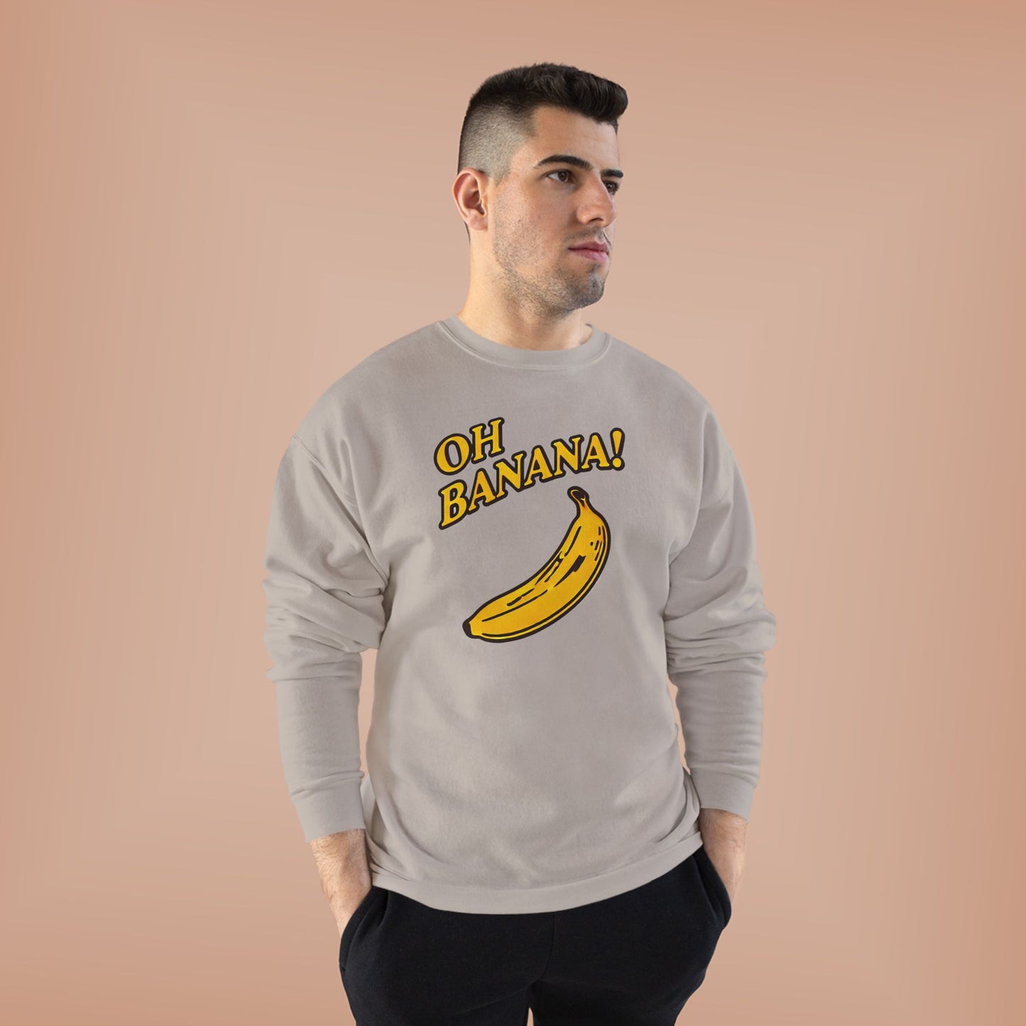 OH BANANA! Unisex EcoSmart® Crewneck Sweatshirt