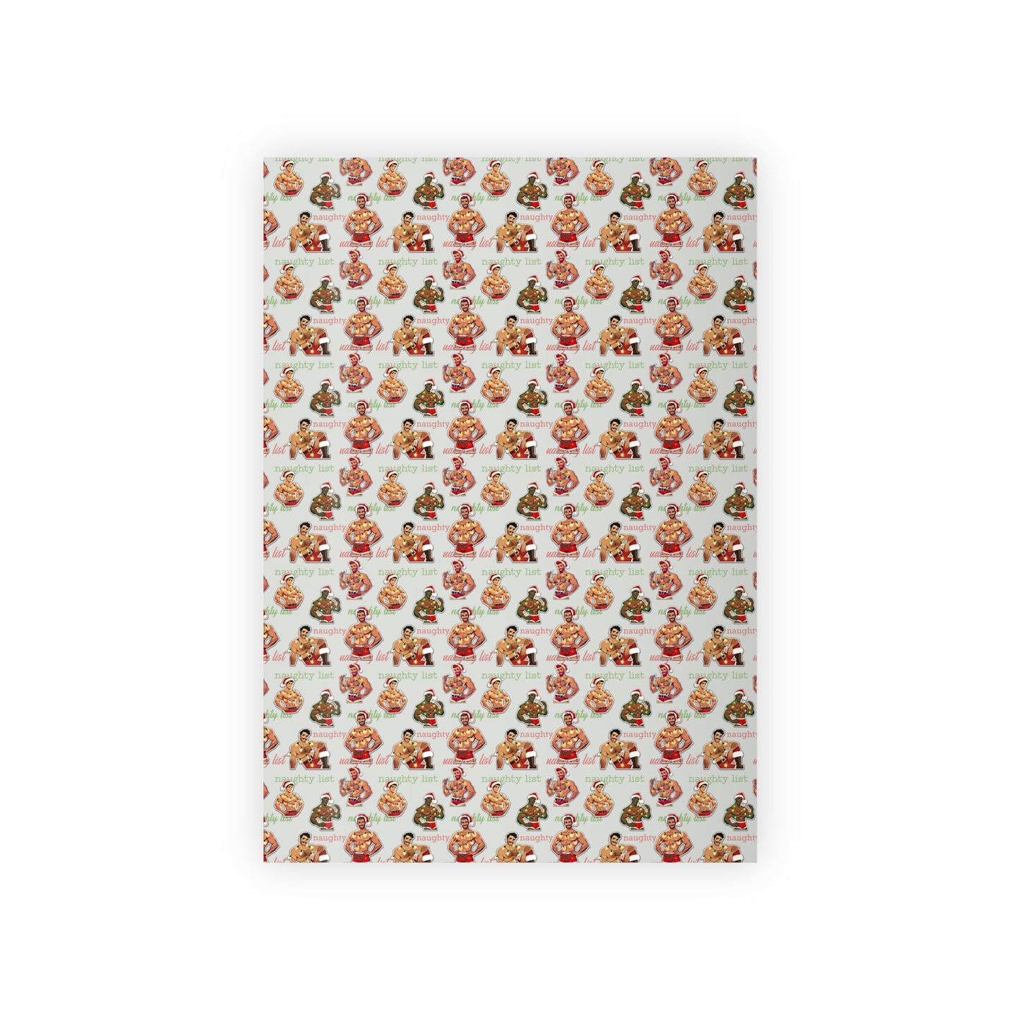 Naughty List Wrapping Paper