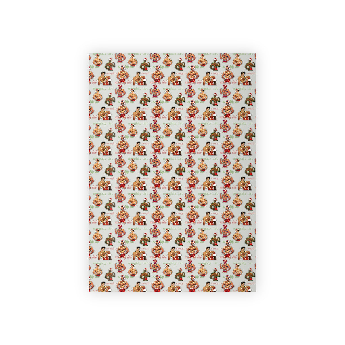 Naughty List Wrapping Paper