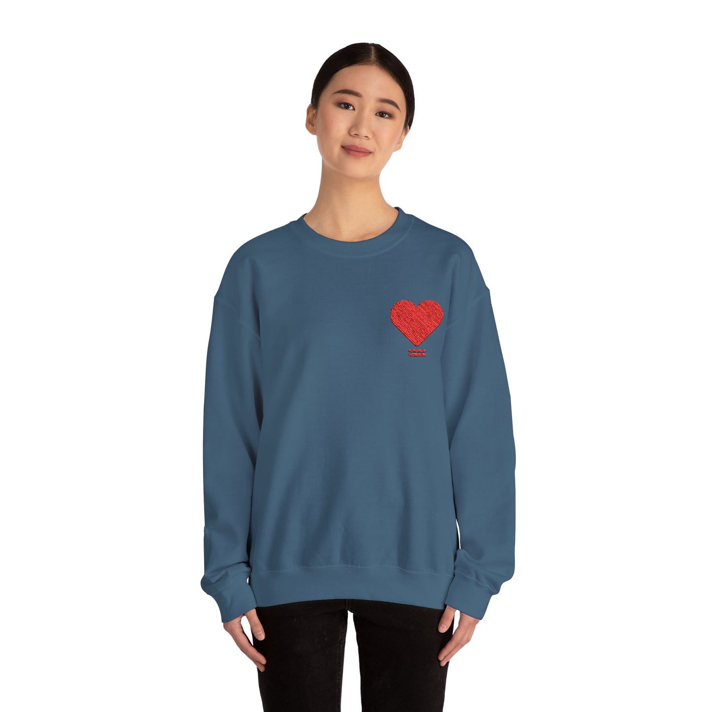 Love Icon - Unisex Heavy Blend™ Crewneck Sweatshirt