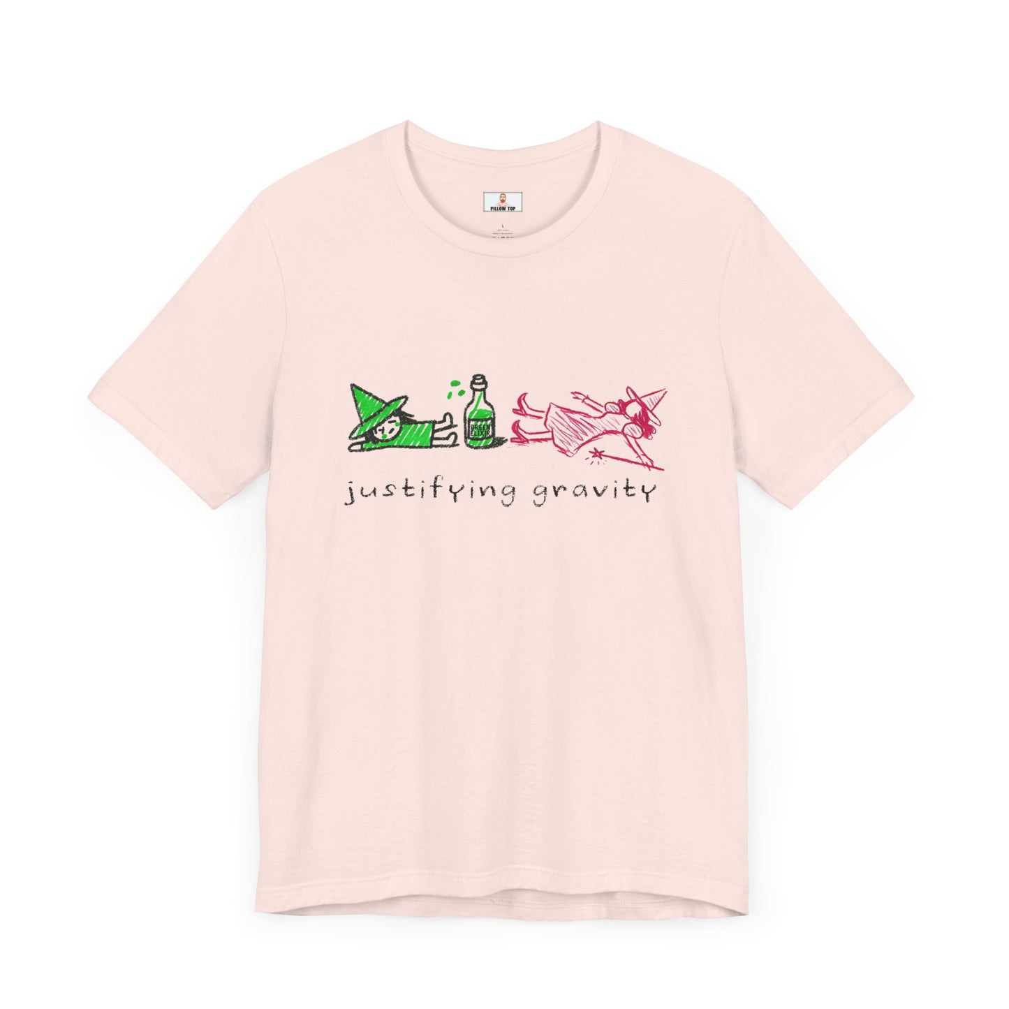 Justifying Gravity - Unisex Cotton Blend Tee