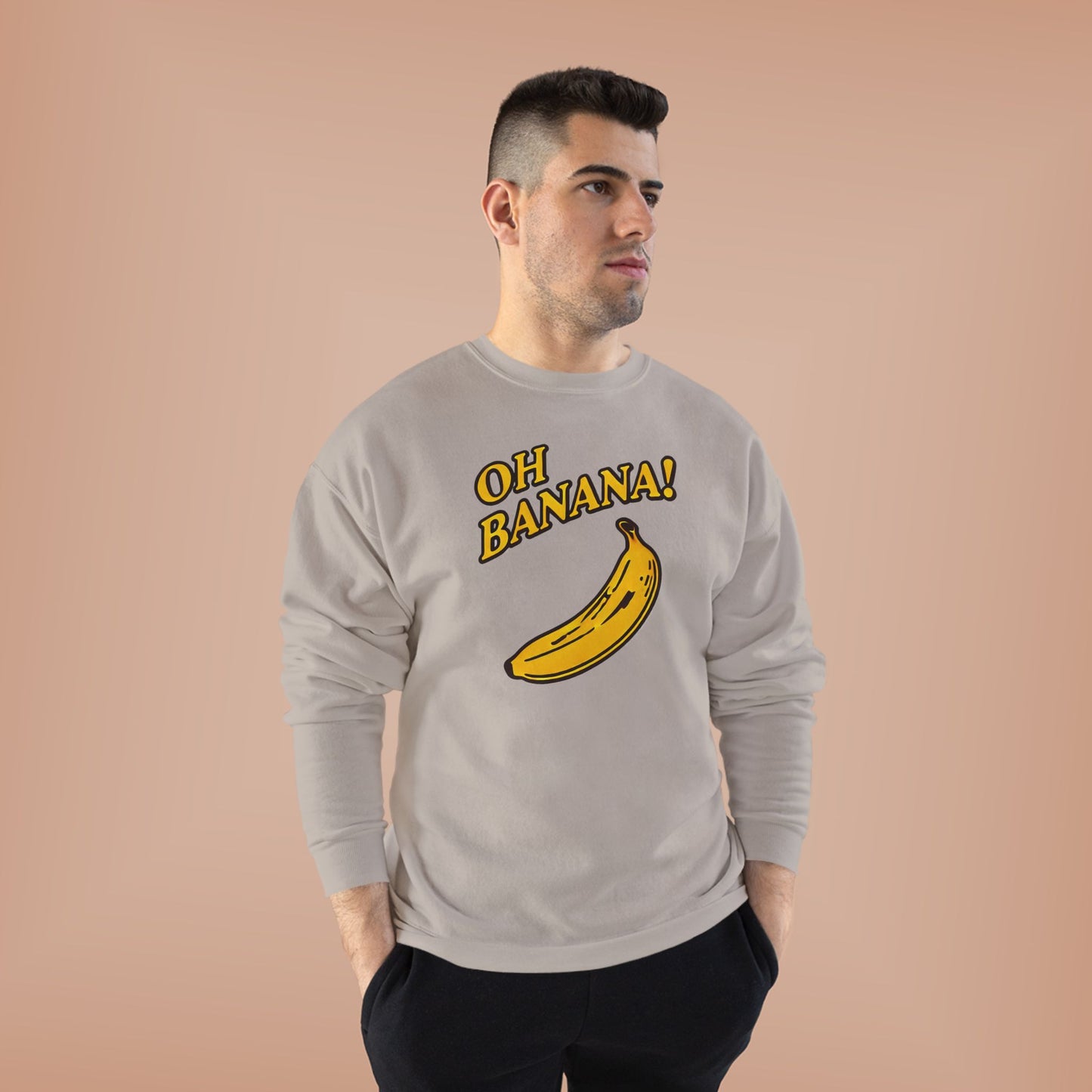 OH BANANA! Unisex EcoSmart® Crewneck Sweatshirt