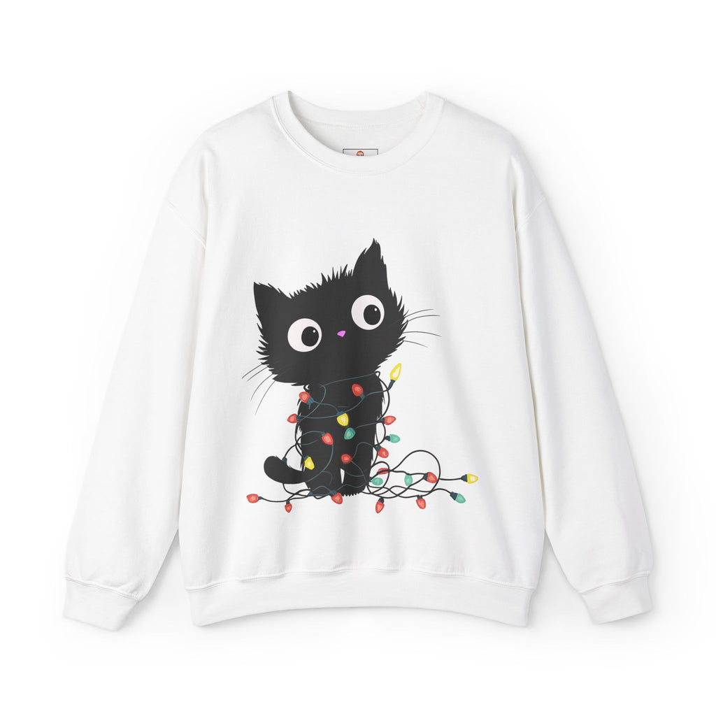 Christmas Kitty Sweatshirt- Unisex