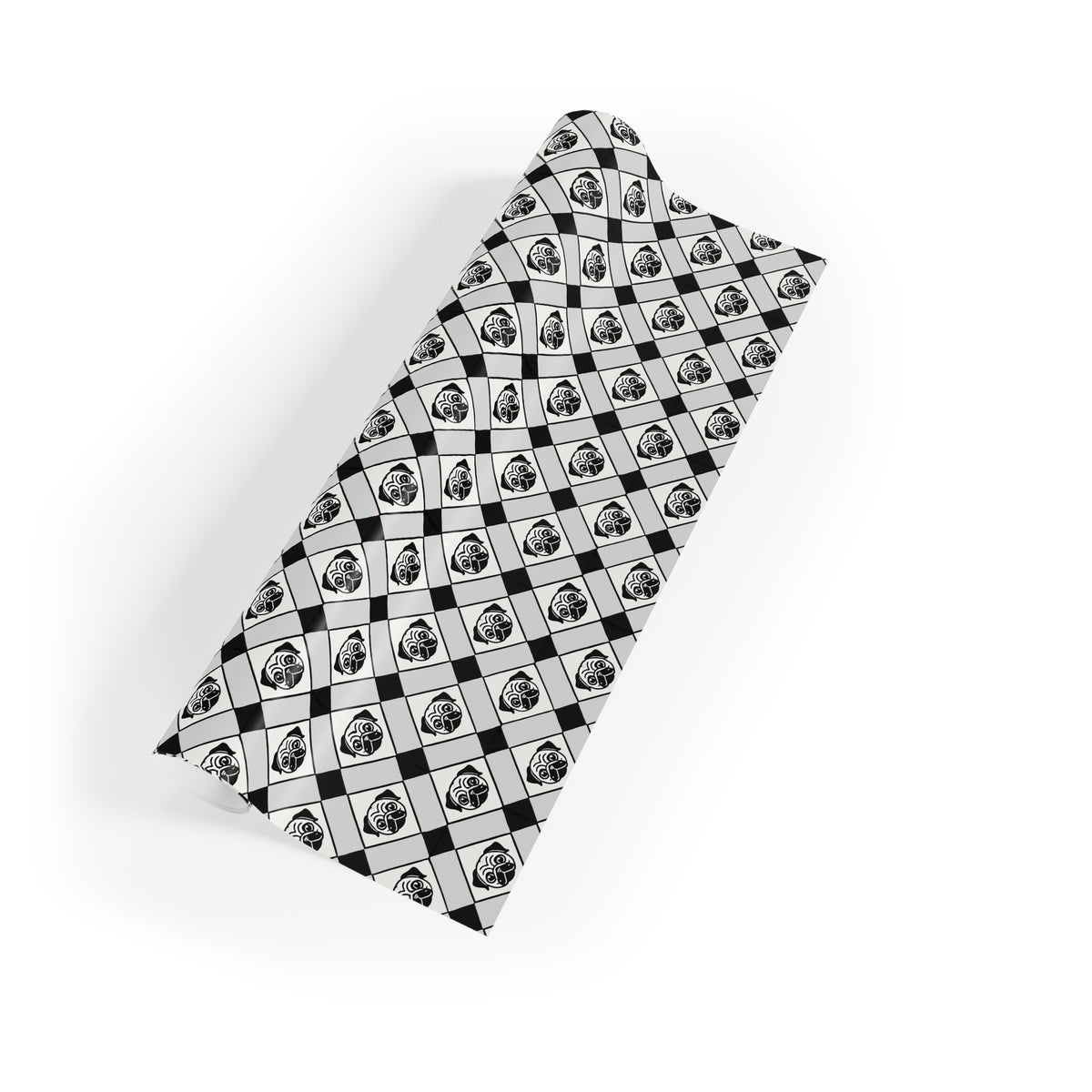 Elegant Pugs Wrapping Paper