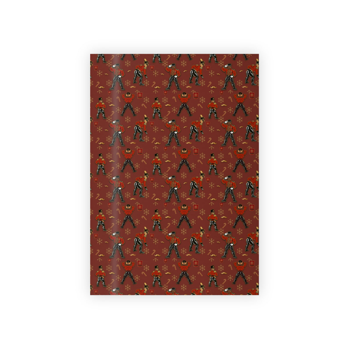 Nutcracker Pin-up Christmas Wrapping Paper