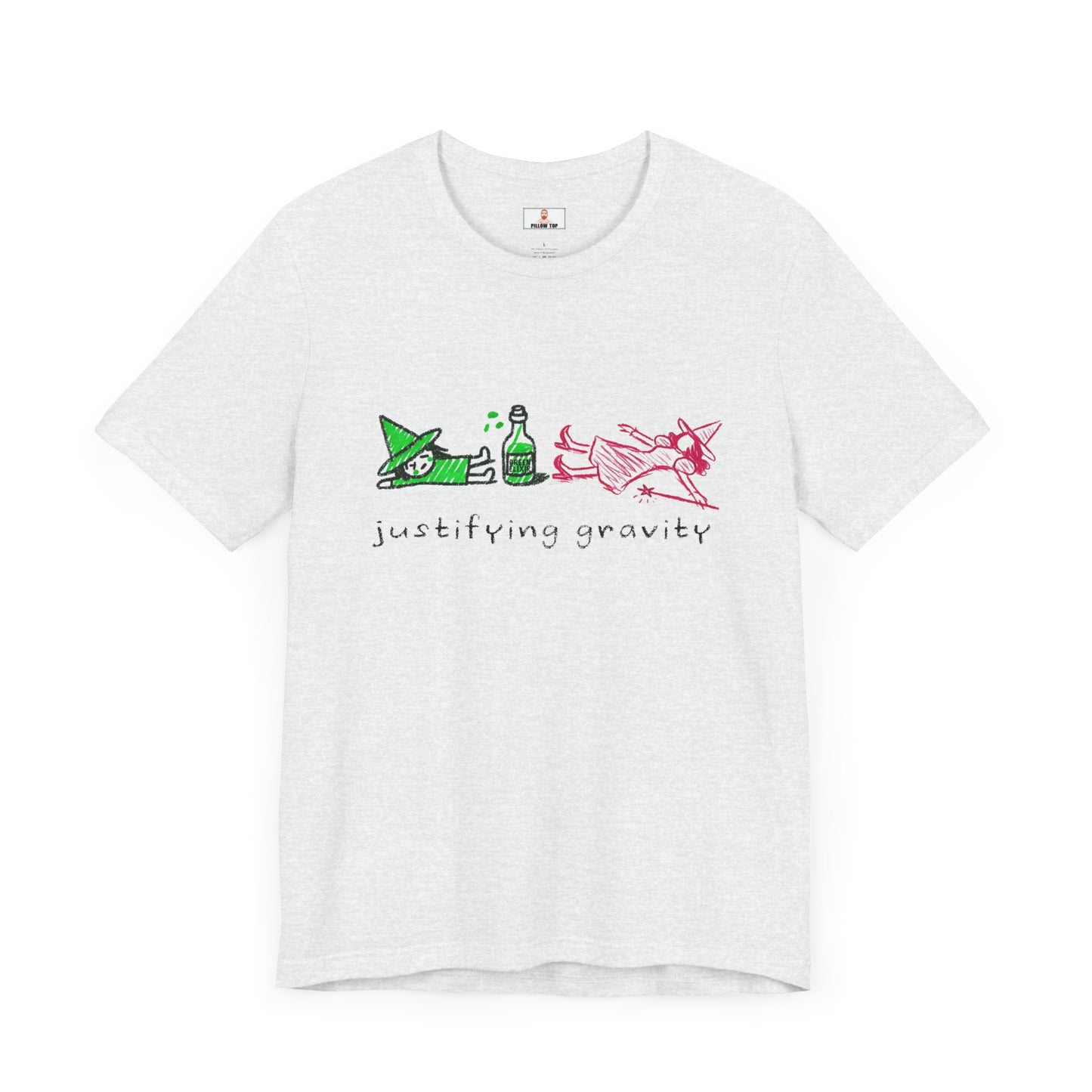 Justifying Gravity - Unisex Cotton Blend Tee