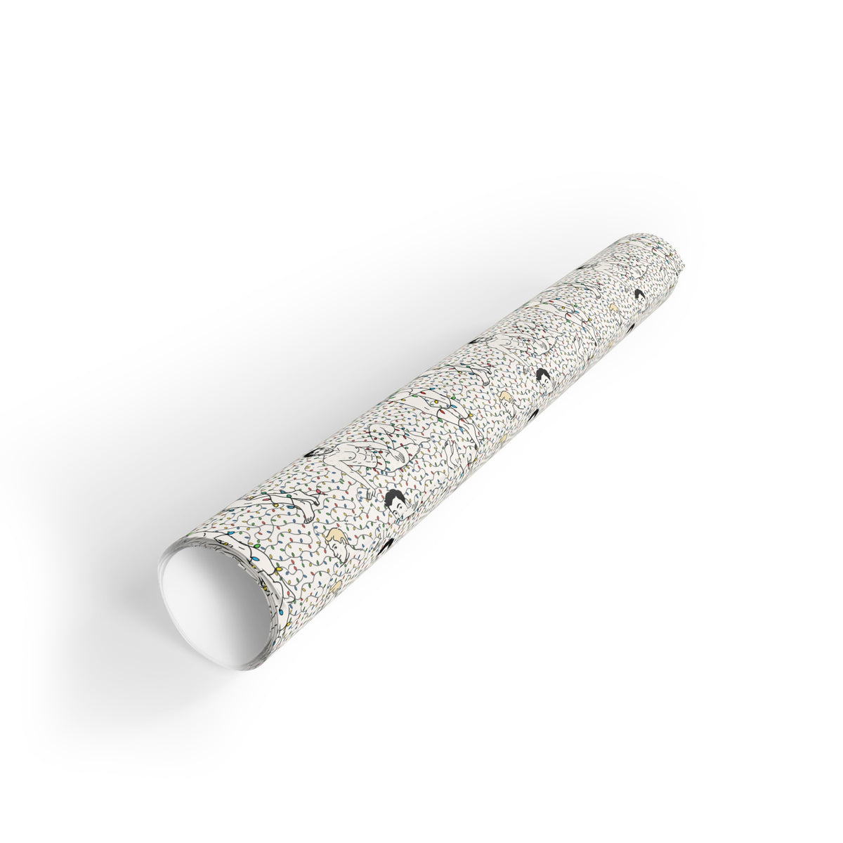 Pin-Up Lights Wrapping Paper