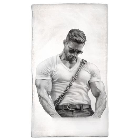 Leather Daddy Hand Towel (V2)