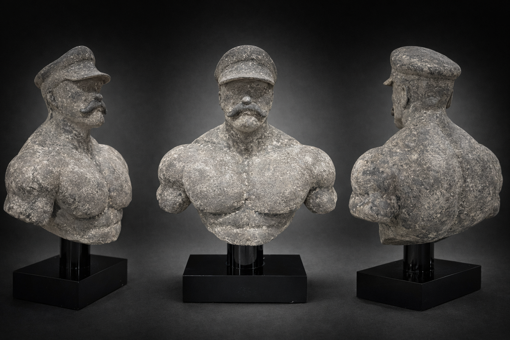 Big Daddy SoapStone Bust