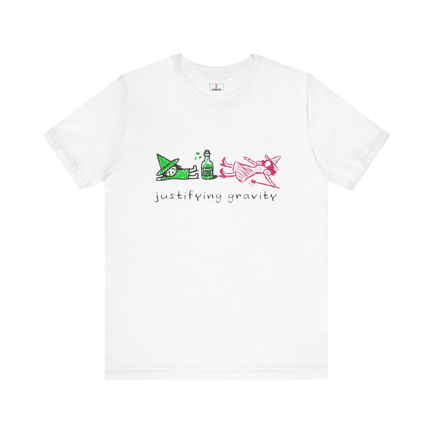 Justifying Gravity - Unisex Cotton Blend Tee