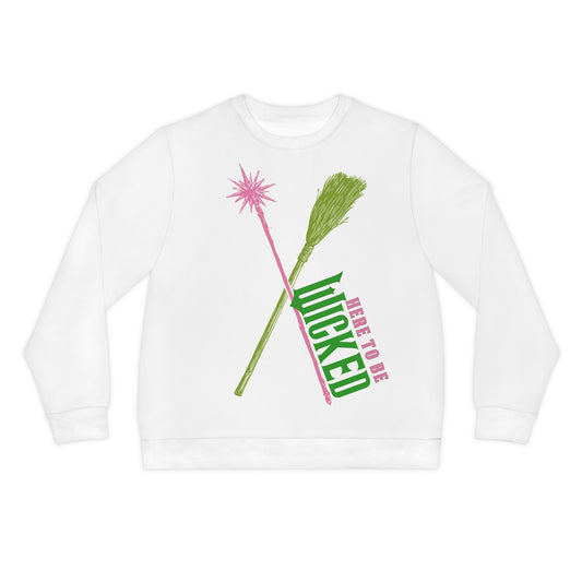 Here To Be Wicked -  Lightweight Unisex Sweatshirt