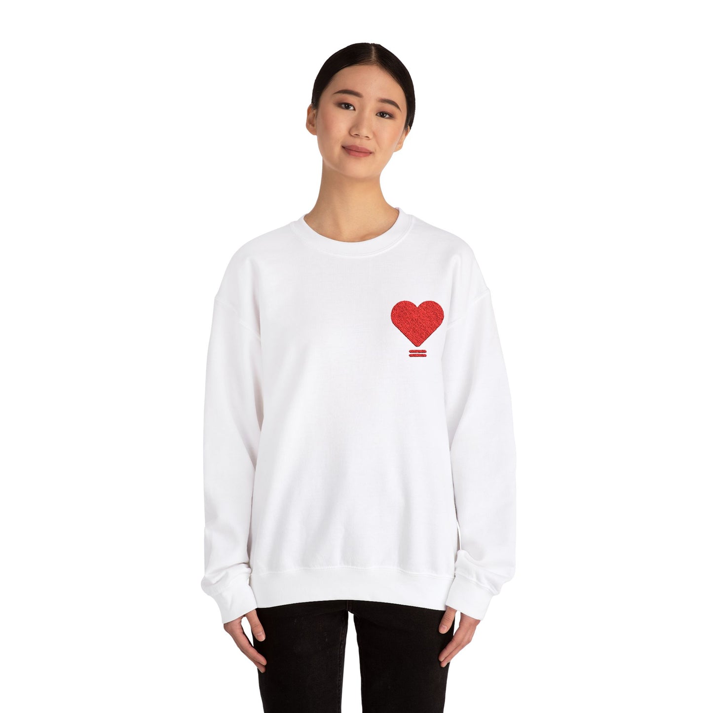 Love Icon - Unisex Heavy Blend™ Crewneck Sweatshirt