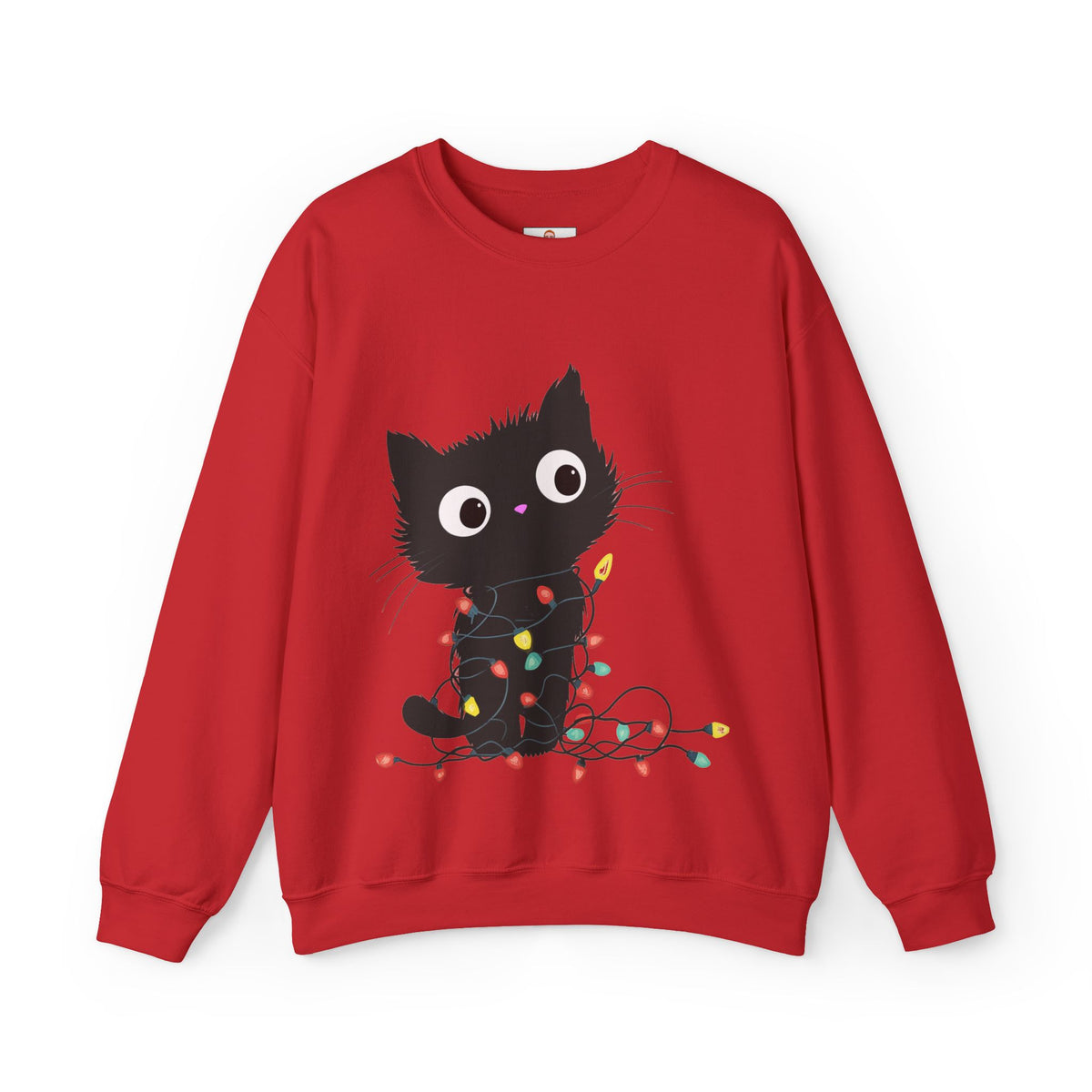Christmas Kitty Sweatshirt- Unisex