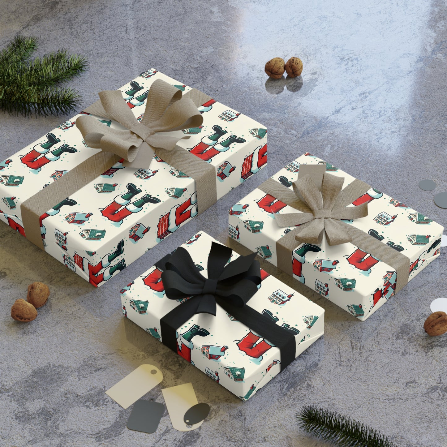 Chimney View Wrapping Paper