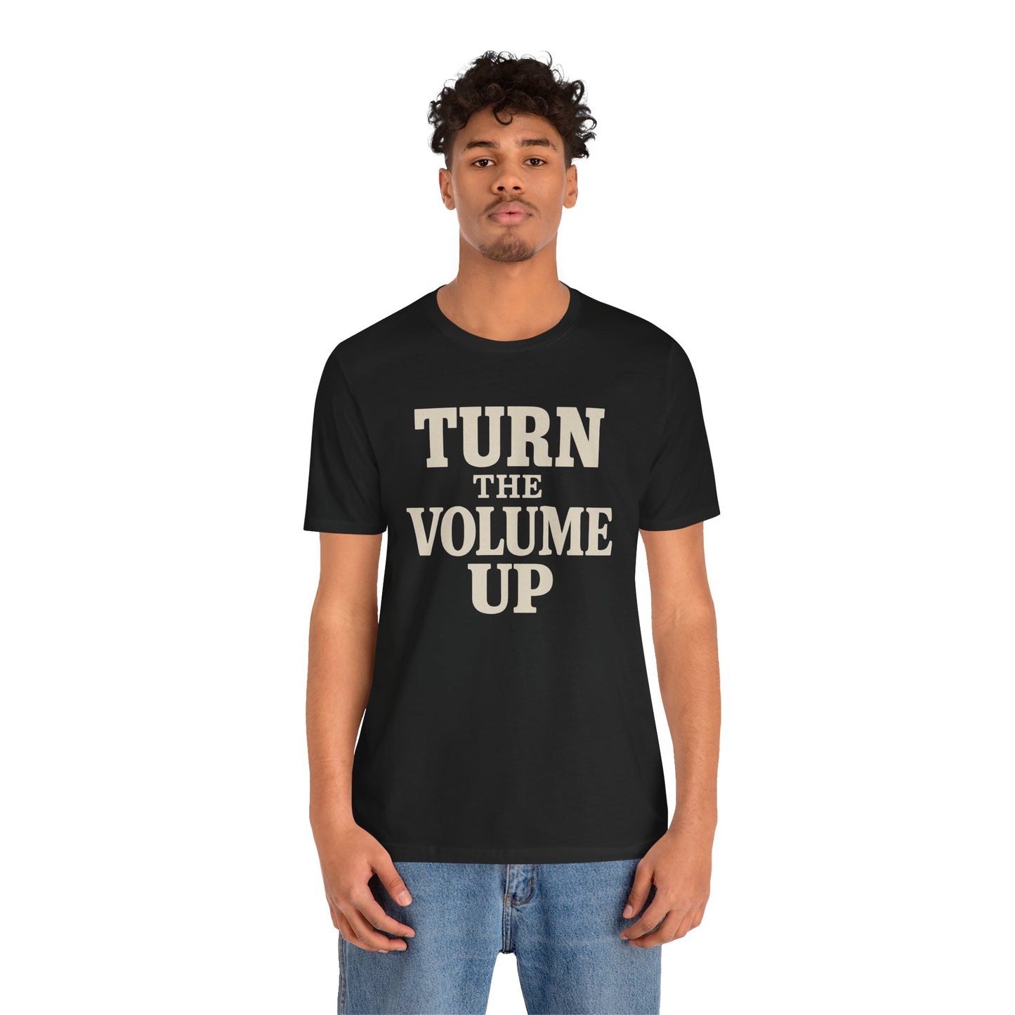 Turn The Volume Up -Retro Graphic Tee
