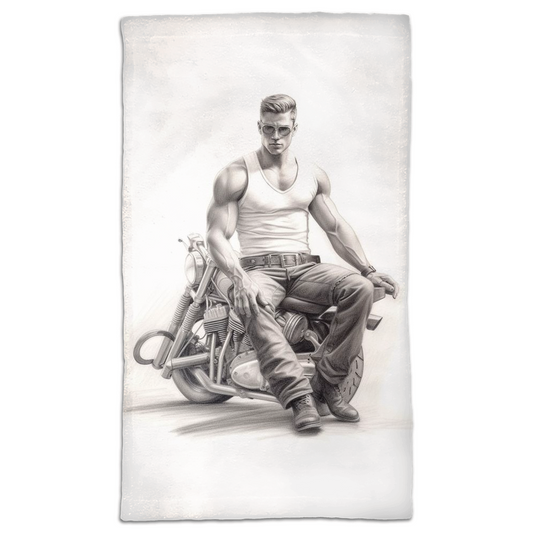 Leather Daddy Hand Towel (V9)