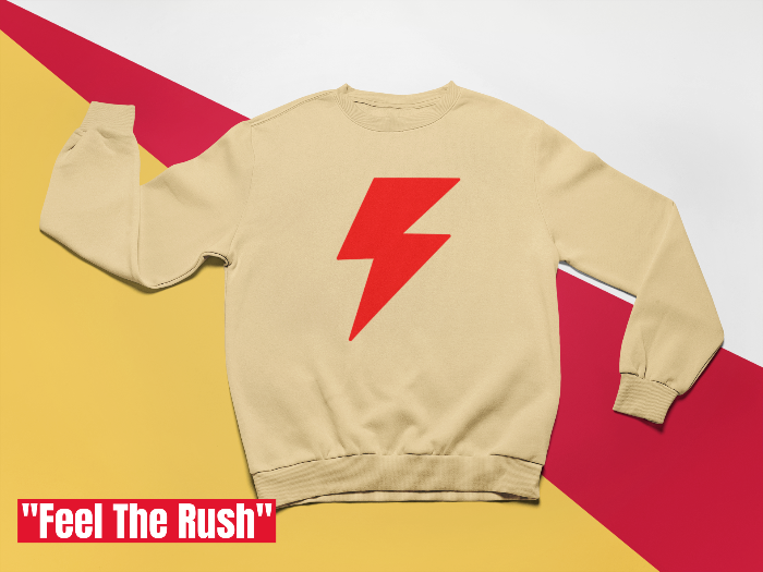 Feel the Rush! Garment Dyed Sweater