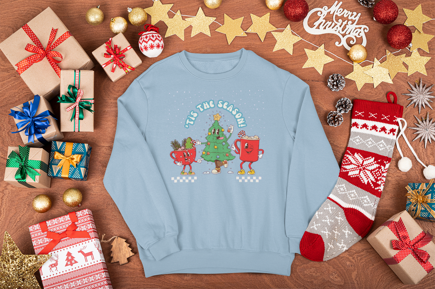 Cup of Cheer - Unisex Christmas Sweater