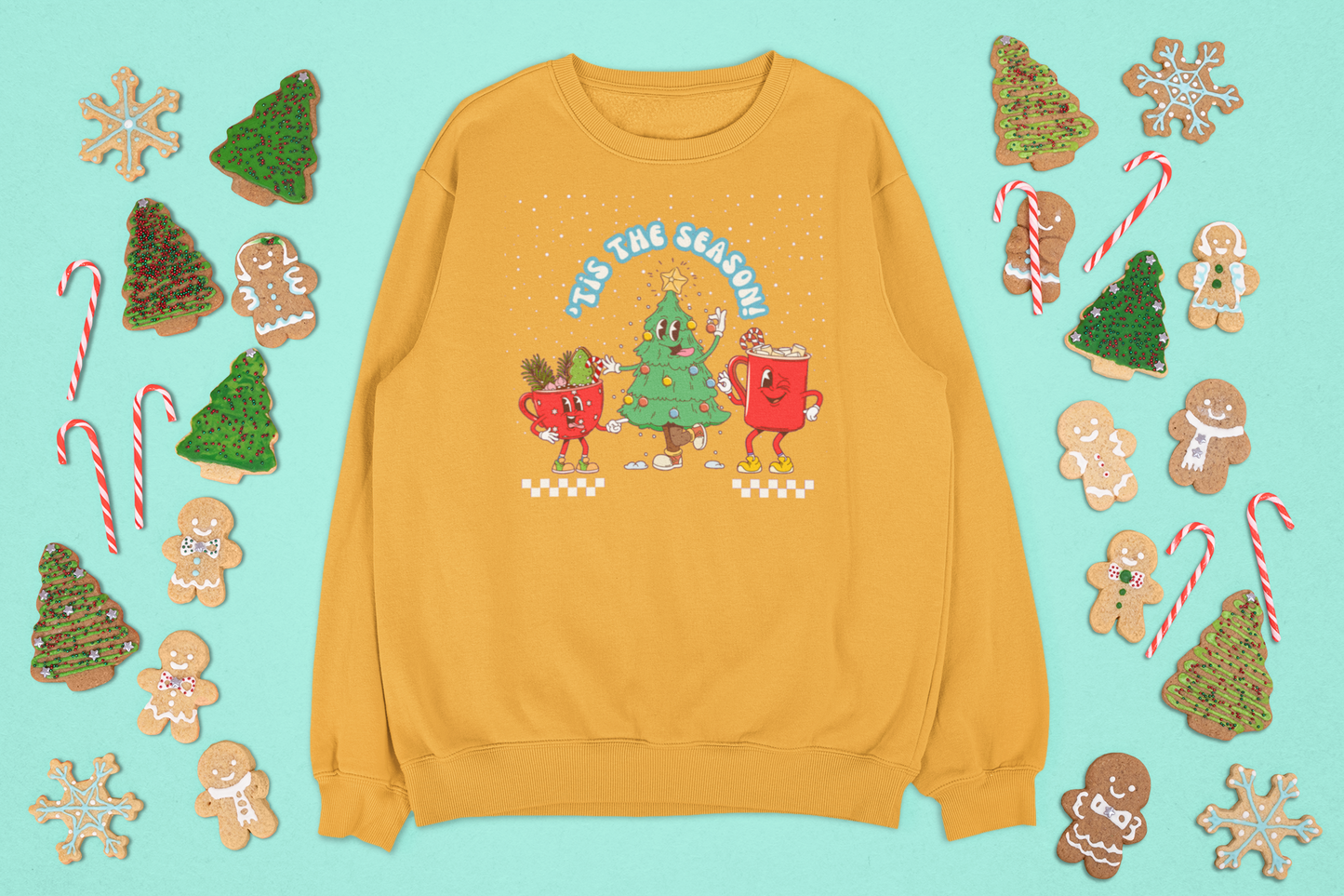 Cup of Cheer - Unisex Christmas Sweater