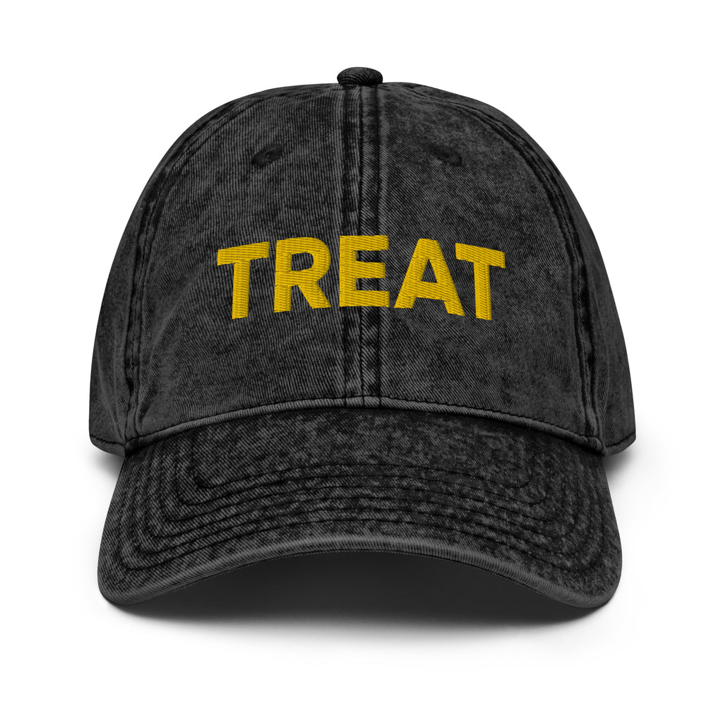Treat - Black Denim Hat