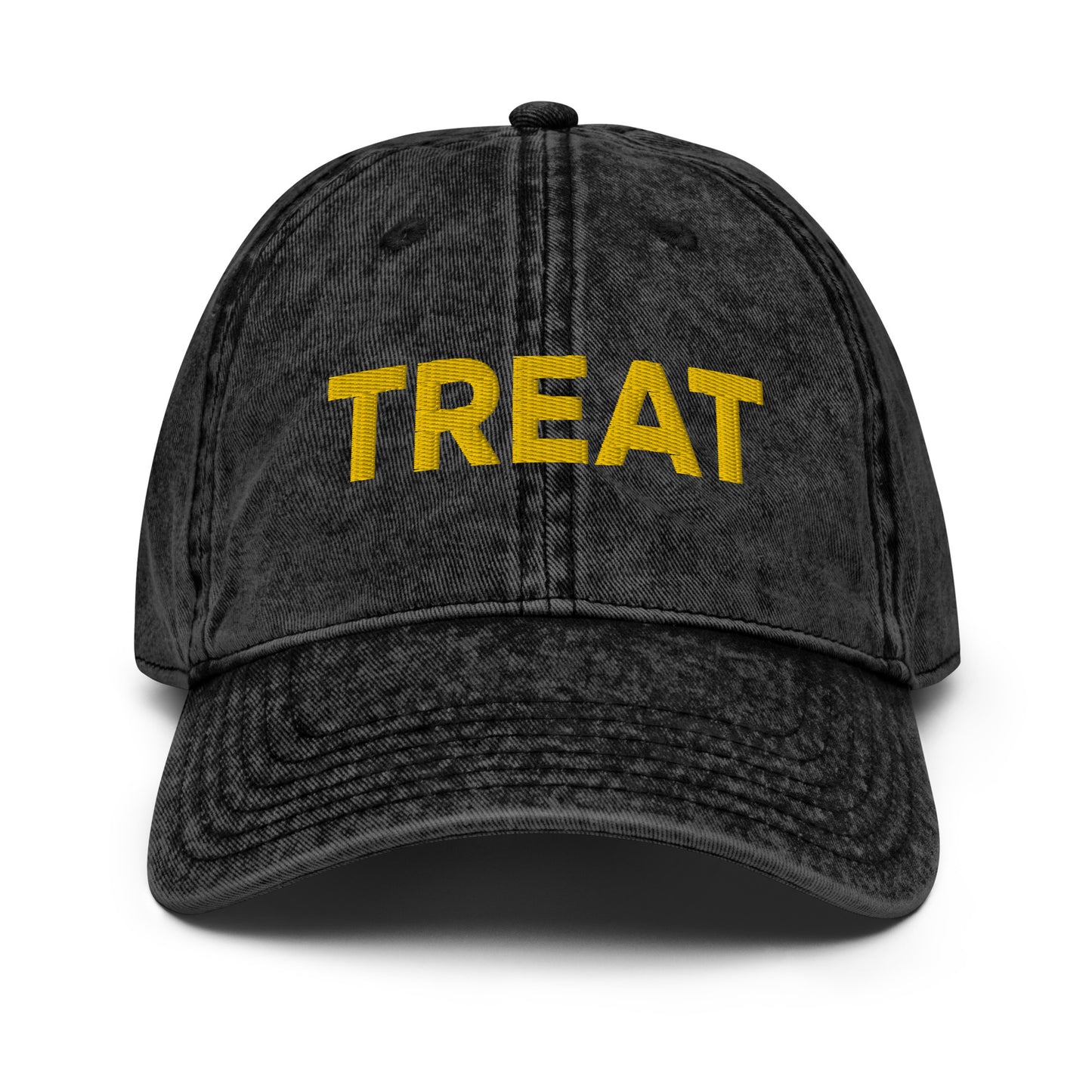 Treat - Black Denim Hat