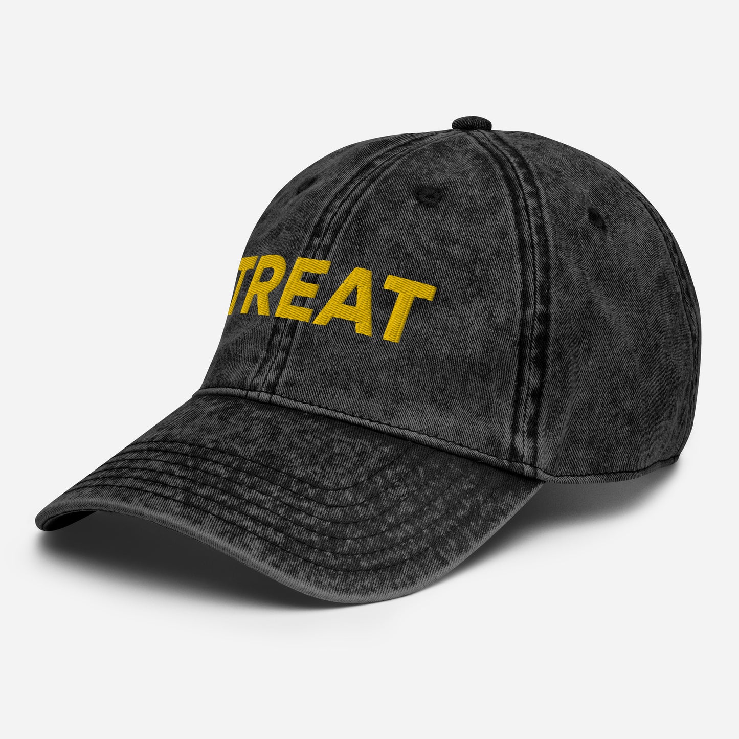 Treat - Black Denim Hat